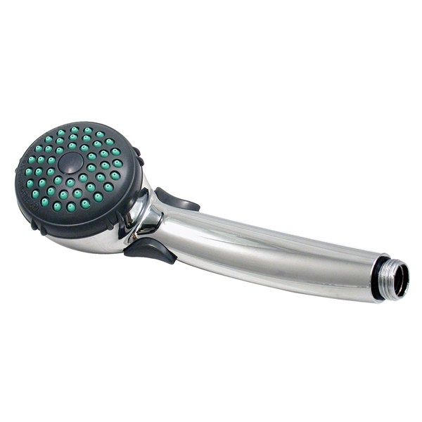 Valterra Phoenix Faucets by Valterra PF276037 Single-Function Handheld Shower Head w Trickle Shut-Off-Chrome PF276037